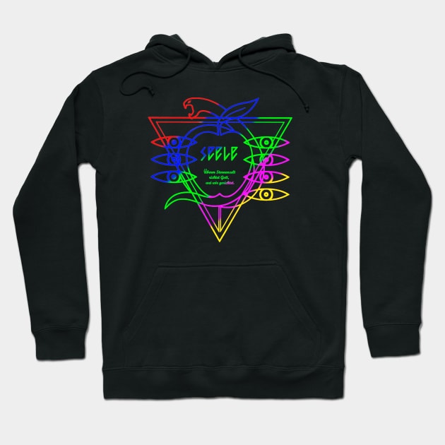 Seele Multi Color Hoodie by Pet-A-Game